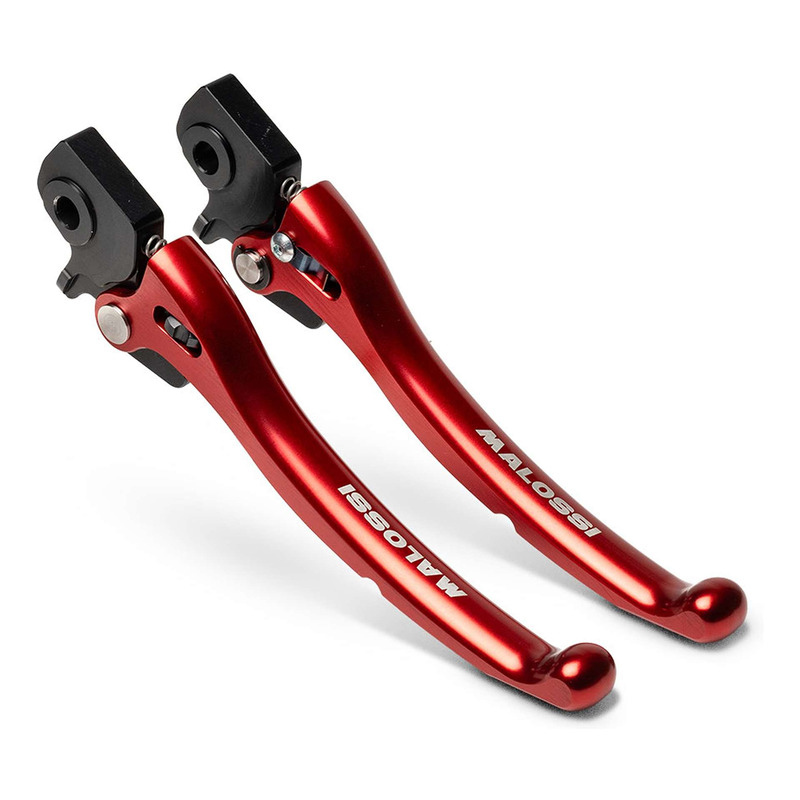 Paire de leviers de frein rouge Malossi - Vespa GTS 310 2025-