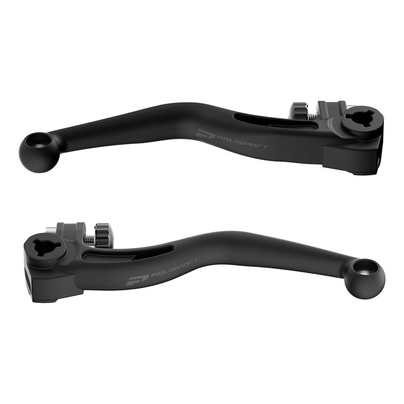 Paire de Leviers Incassables POLISPORT APT Noirs – Beta 300 RR 20-25
