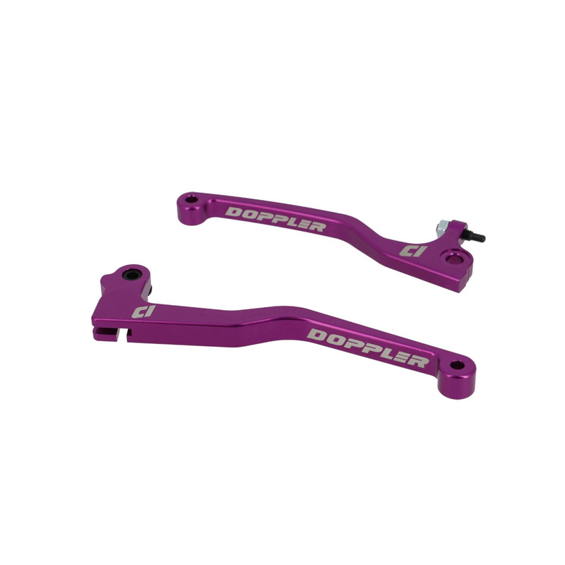 Paire de leviers violet Doppler Beta RR