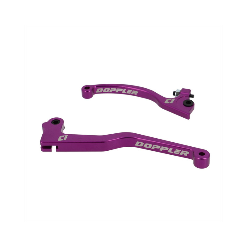 Paire de leviers violet Doppler Rieju MRT 18-