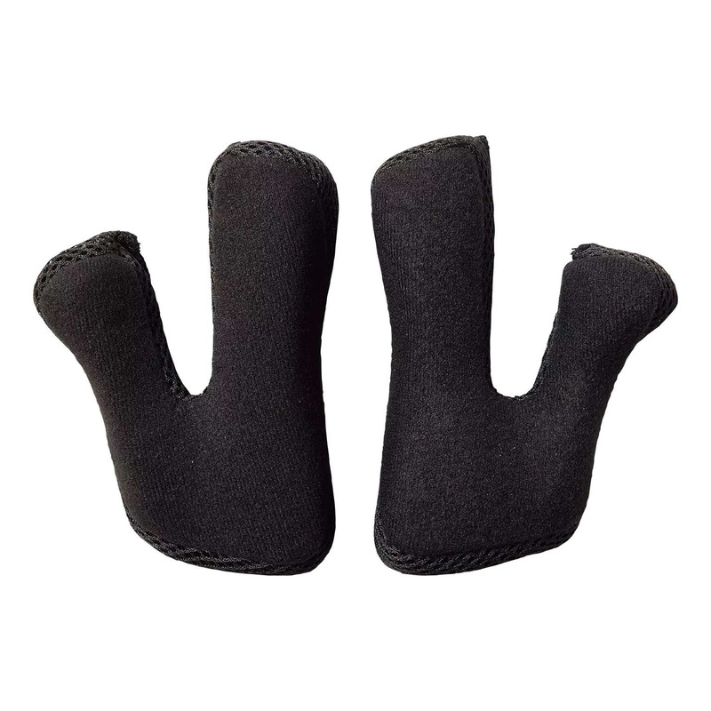 Paire de mousse de joues Fox Racing V1 black – Thick
