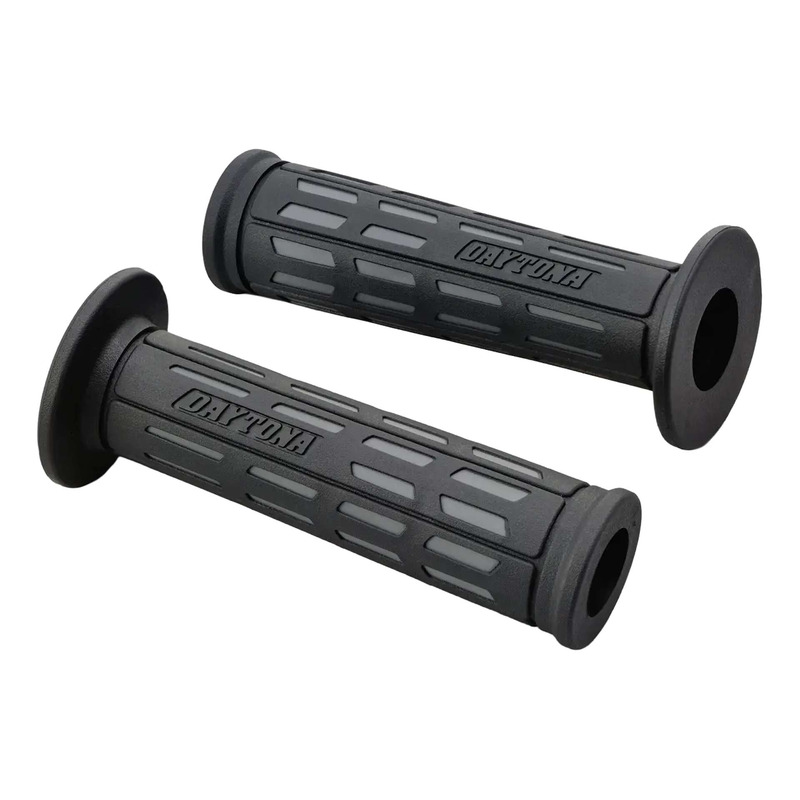 Paire de poignées Daytona GGD-Tapered-SP ouvertes noir/gris
