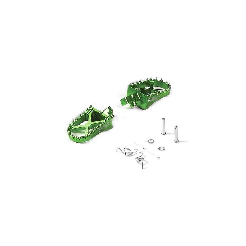 Paire de repose-pied YCF vert