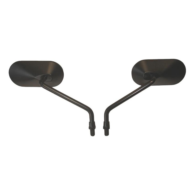 Paire de rétroviseurs Brazoline Supra noir