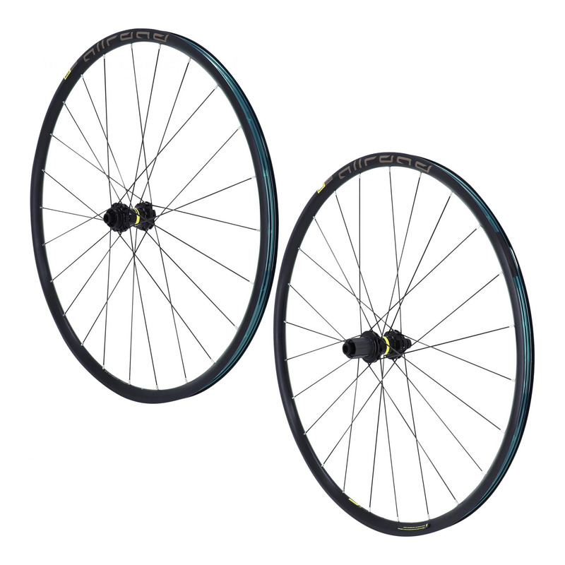 Paire de roues vélo de route 700 Mavic Allroad Disc 11v Tubeless Read