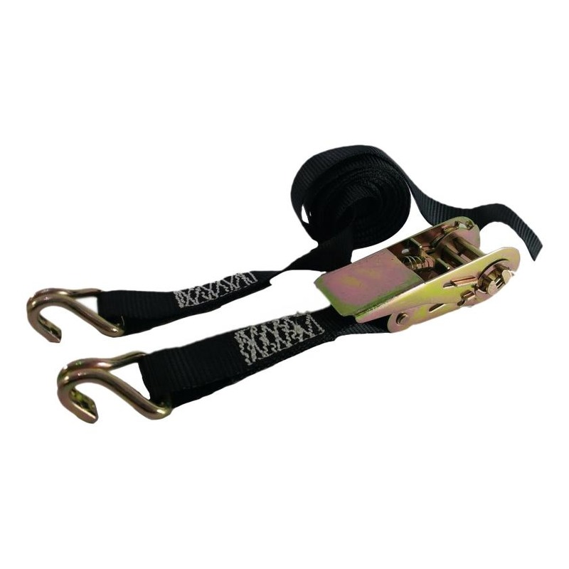 Paire de sangles à cliquet Brazoline noir