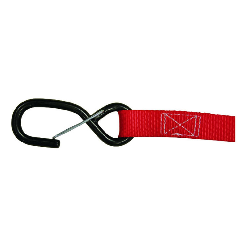 Paire de Sangles ACERBIS 25mm Ã  Boucle - Rouge