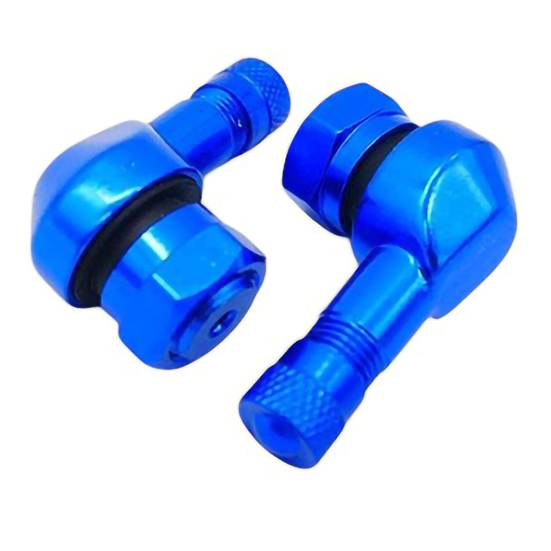 Paire de Valves Coudées YCF Factory - Aluminium Bleu