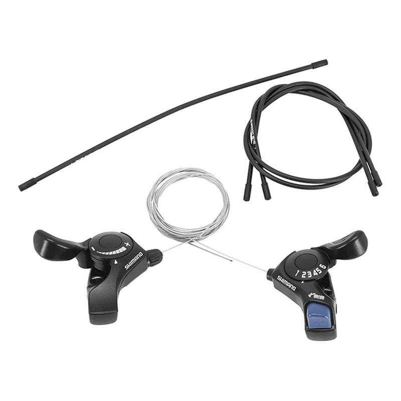 Paire manette Shimano Tourney TX30 3X6 vitesses