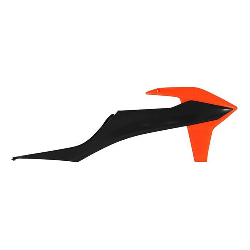 Paire ouïes de radiateur Rtech Noir/Orange KTM cross enduro 19-22
