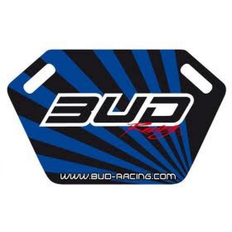 Panneautage Bud Racing noir/bleu