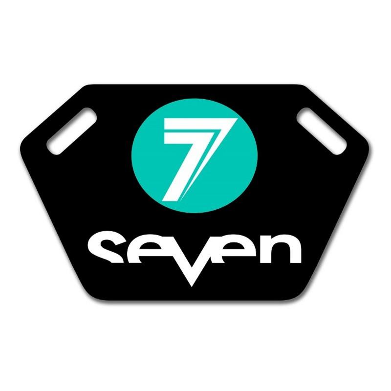 Panneautage Seven noir/bleu