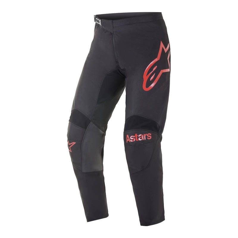 Pantalon cross Alpinestars Fluid Chaser noir/bright rouge- US-36