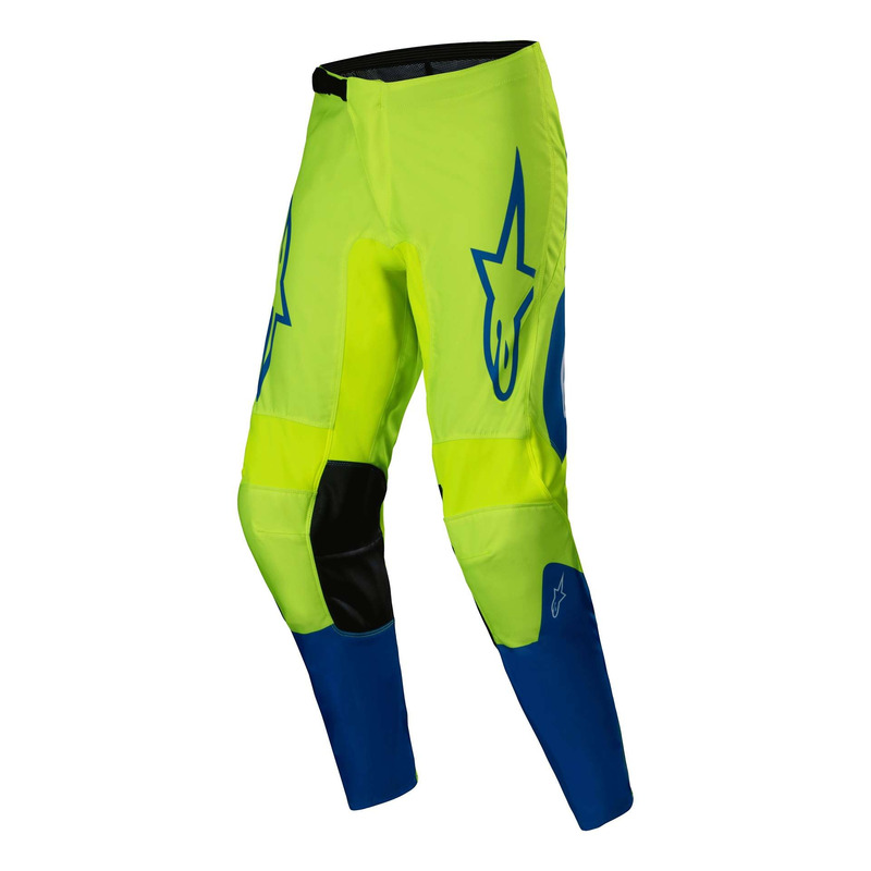 Pantalon cross Alpinestars Fluid Haul yellow fluo/blue- US-34