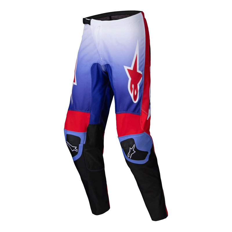 Pantalon cross Alpinestars Fluid Wurx purple/bright red-