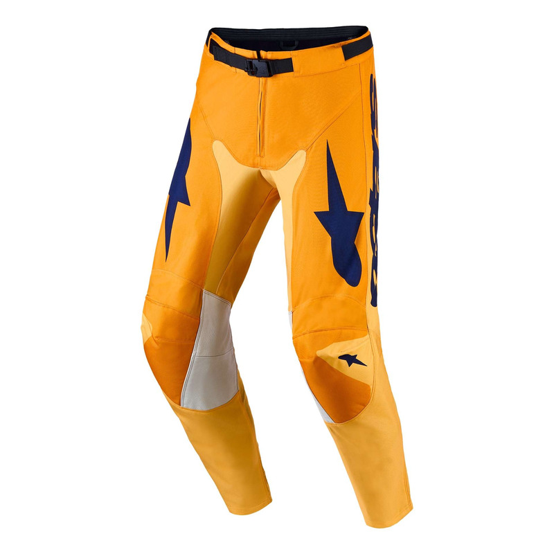 Pantalon cross Alpinestars Racer Amber orange/gold/deep blue