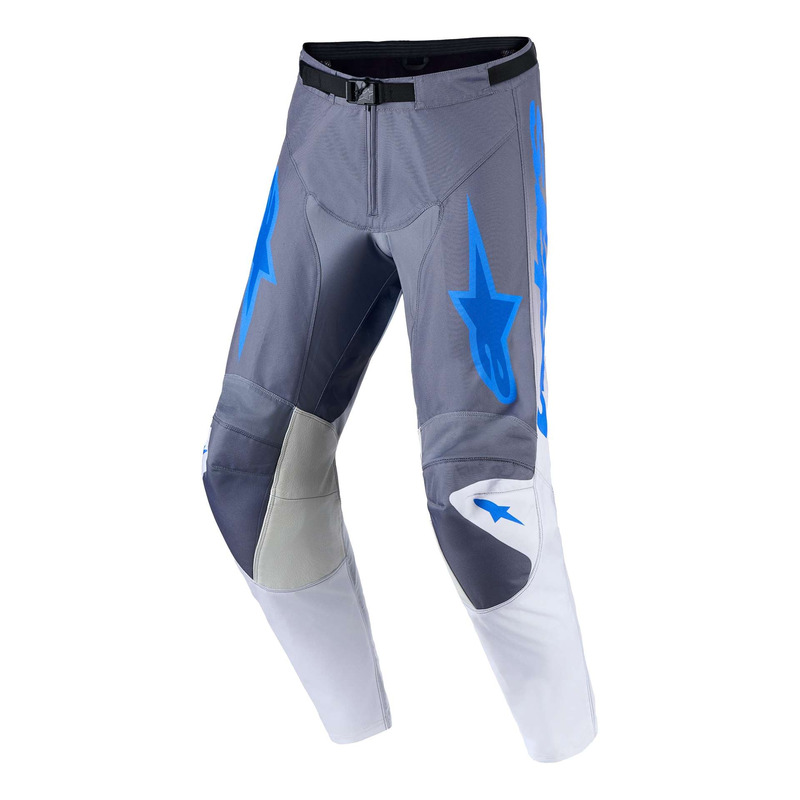 Pantalon cross Alpinestars Racer Amber ash gray/light lilac/ucla blue