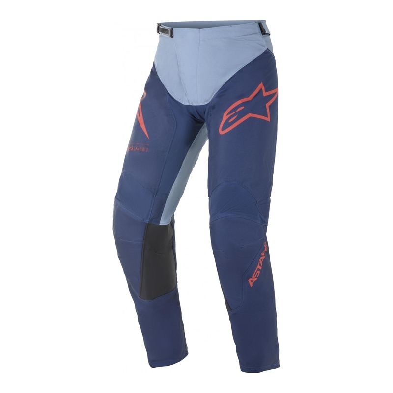 Pantalon cross Alpinestars Racer Braap bleu foncé/bleu power/bright r