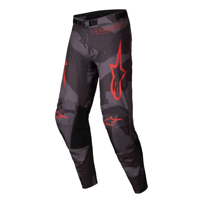 Pantalon cross Alpinestars Racer Hollow gray camo/orange fluo-