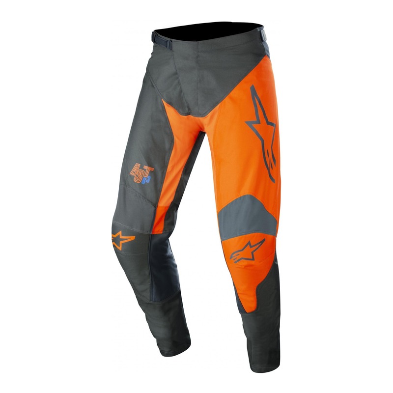 Pantalon cross Alpinestars Racer Supermatic anthracite/orange