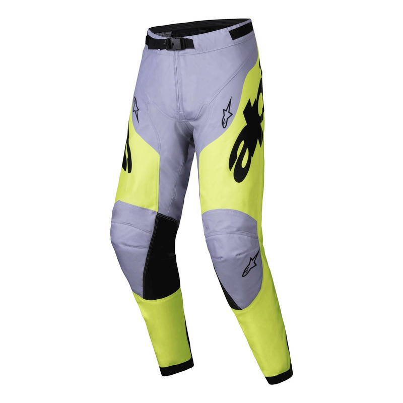 Pantalon cross Alpinestars Racer Veil gray/yellow fluo- US-32