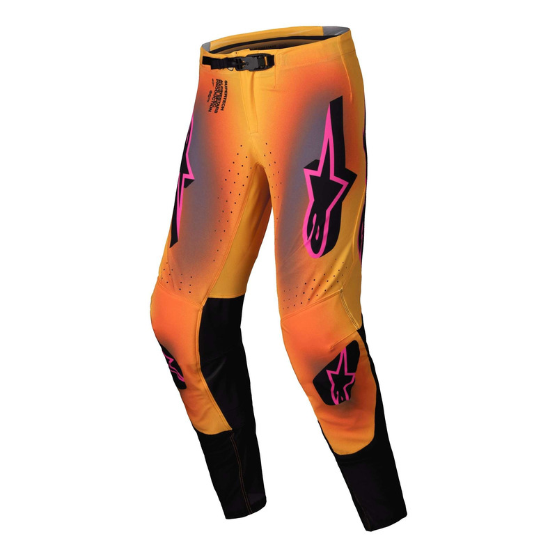 Pantalon cross Alpinestars Supertech Lipan yellow/pink- US-32