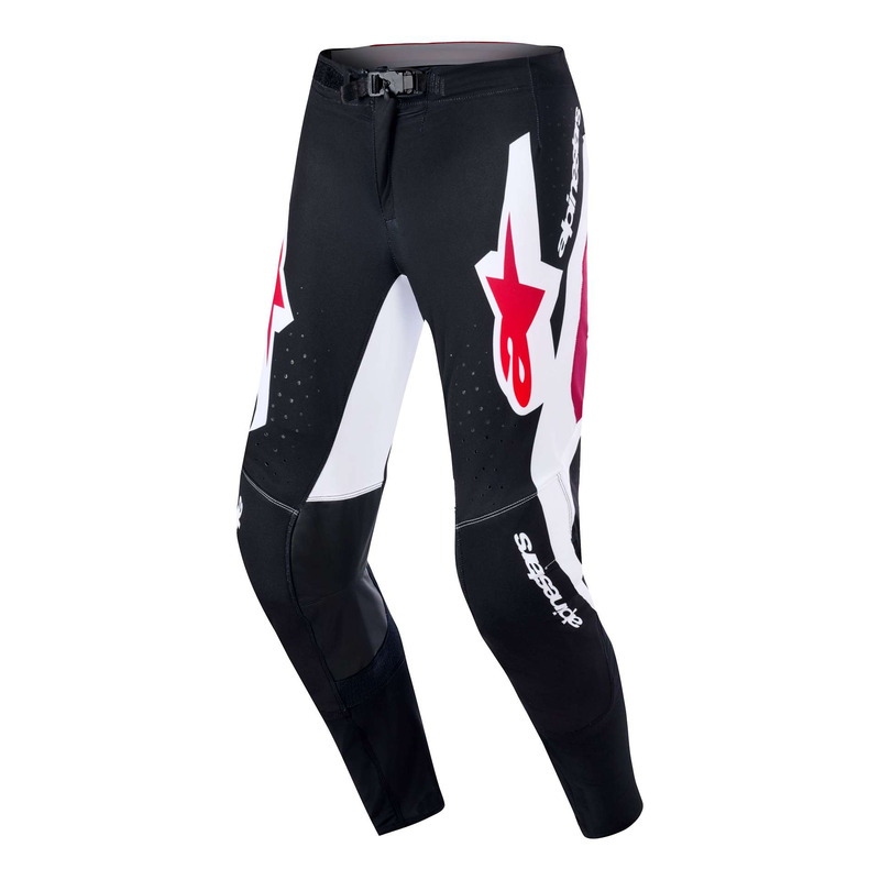Pantalon cross Alpinestars Supertech Pro Vista black/red/white