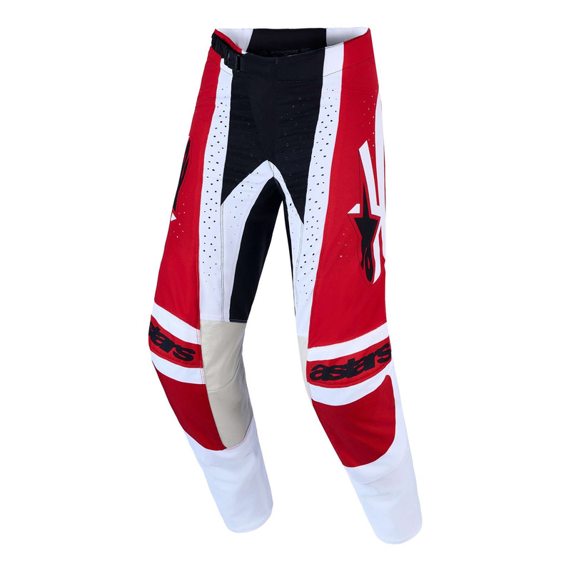 Pantalon cross Alpinestars Techstar Maven fire red/white/lavender/black