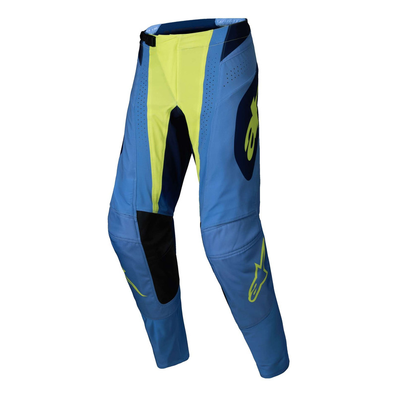 Pantalon cross Alpinestars Techstar Melt yellow/fluo blue- US-34