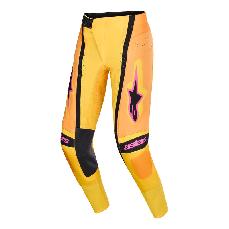 Pantalon cross Alpinestars Techstar Nomur orange/yellow/pink