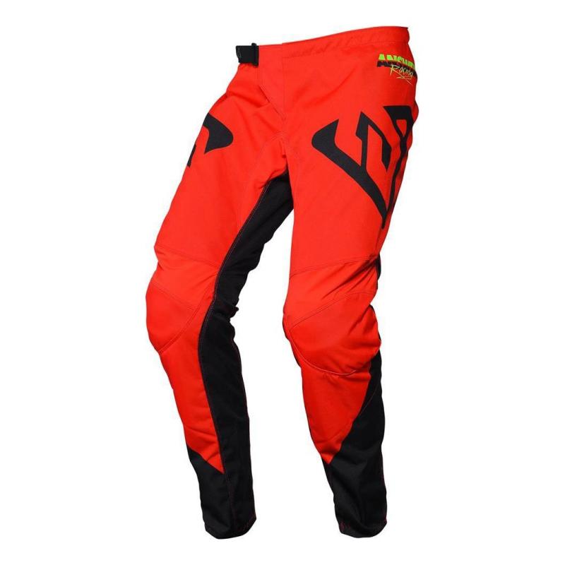 Pantalon cross Answer Syncron Pro Glow rouge/noir/hyper acid- 32