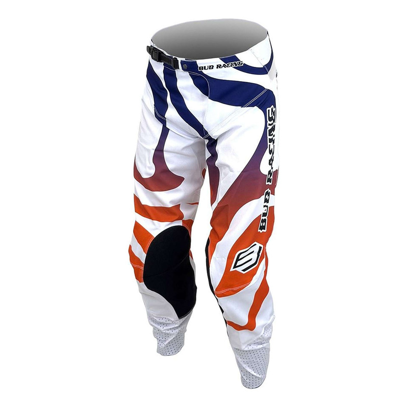 Pantalon cross Bud Racing Racing SX Fit Lava blanc/marine/orange