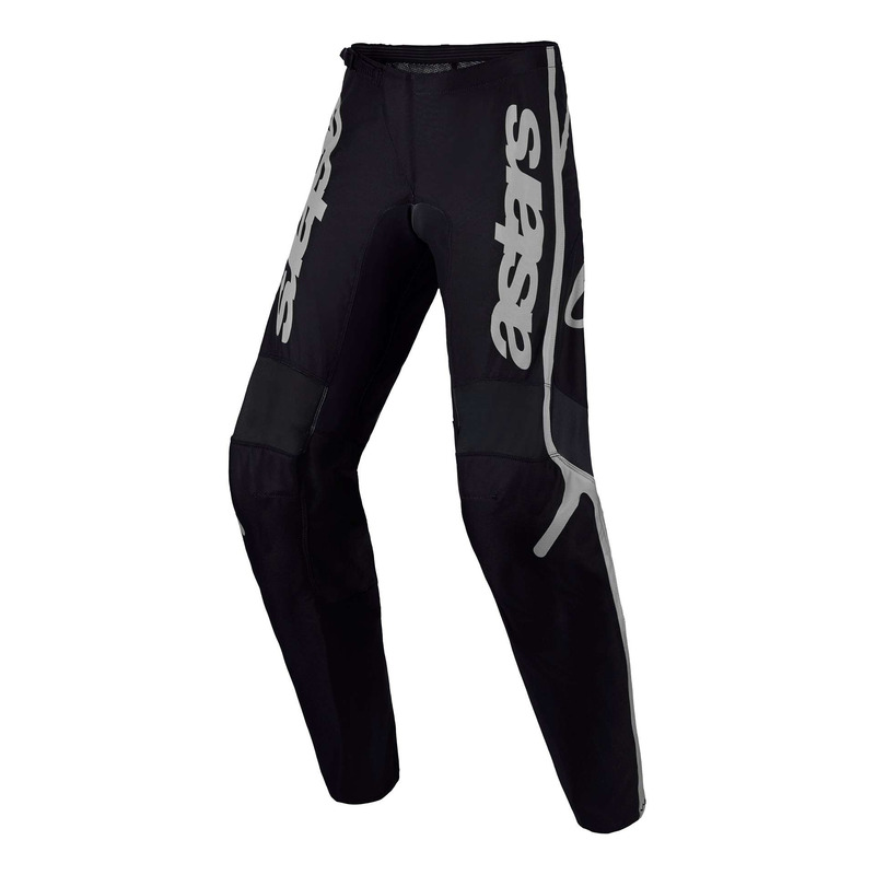 Pantalon cross enfant Alpinestars Fluid Youth Apex V2 black/white