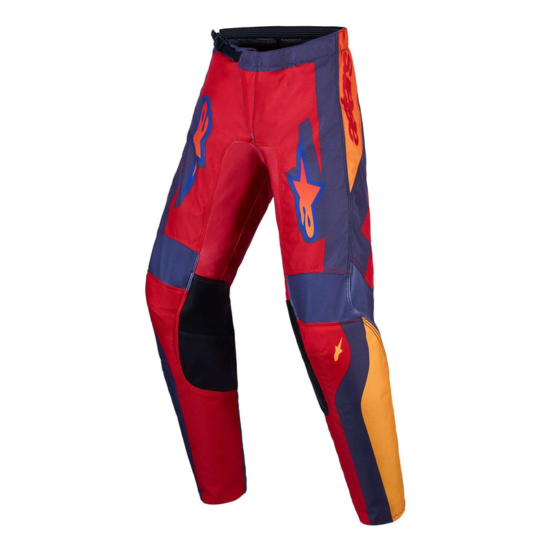 Pantalon cross enfant Alpinestars Fluid Youth Hunt fire red/graystone/hot coral
