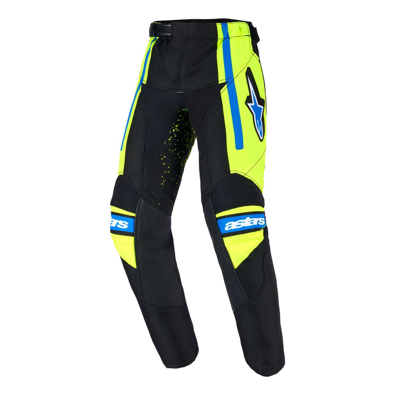 Pantalon cross enfant Alpinestars Kids Racer Nomur dark navy/yellow fluo/ UCLA blue