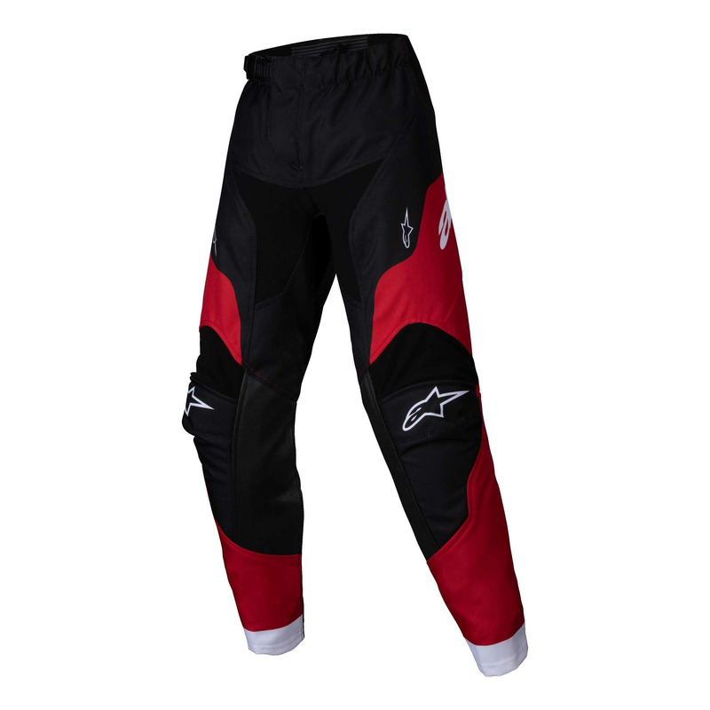 Pantalon cross enfant Alpinestars Kids Racer Veil black/bright red- US