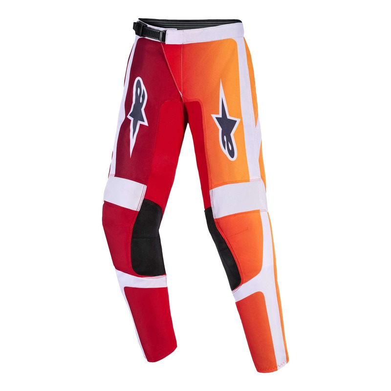 Pantalon cross enfant Alpinestars Youth Fluid Portl red/light gray/dark gray