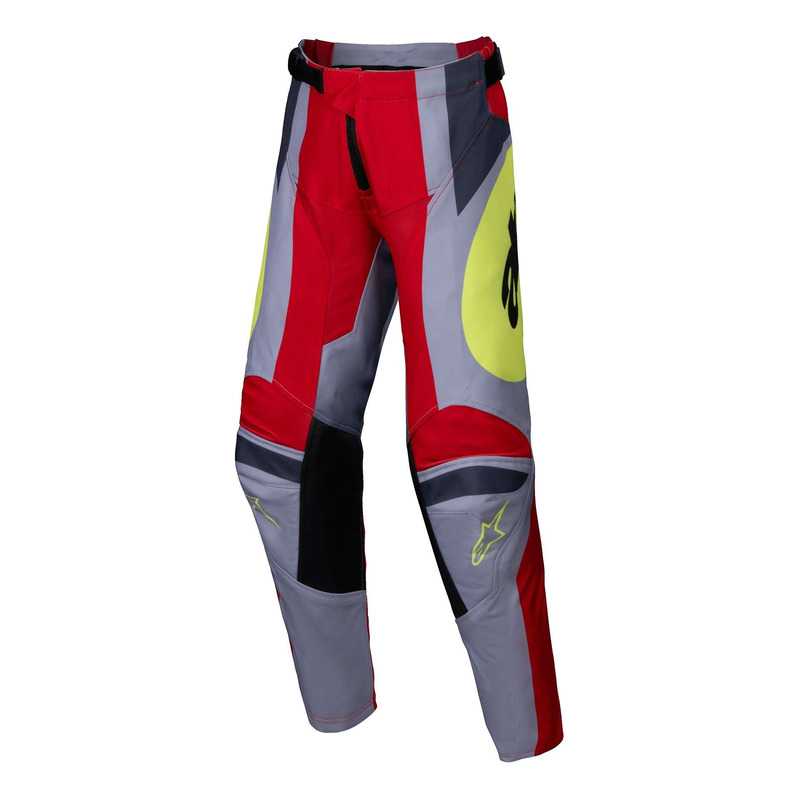Pantalon cross enfant Alpinestars Youth Racer Melt bright red/gray- US