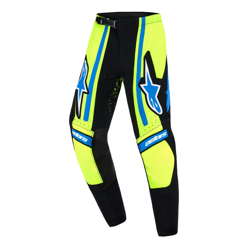 Pantalon cross enfant Alpinestars Youth Supertech Nomur dark navy/yellow fluo/UCLA blue