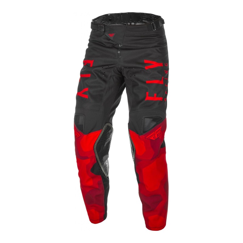 Pantalon cross enfant Fly Kinetic K221 rouge/noir- US-18