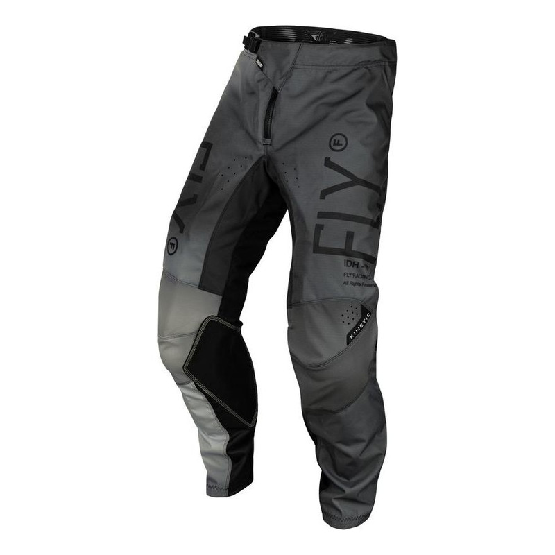 Pantalon cross enfant Fly Racing Kinetic Prodigy noir/gris clair- US-1