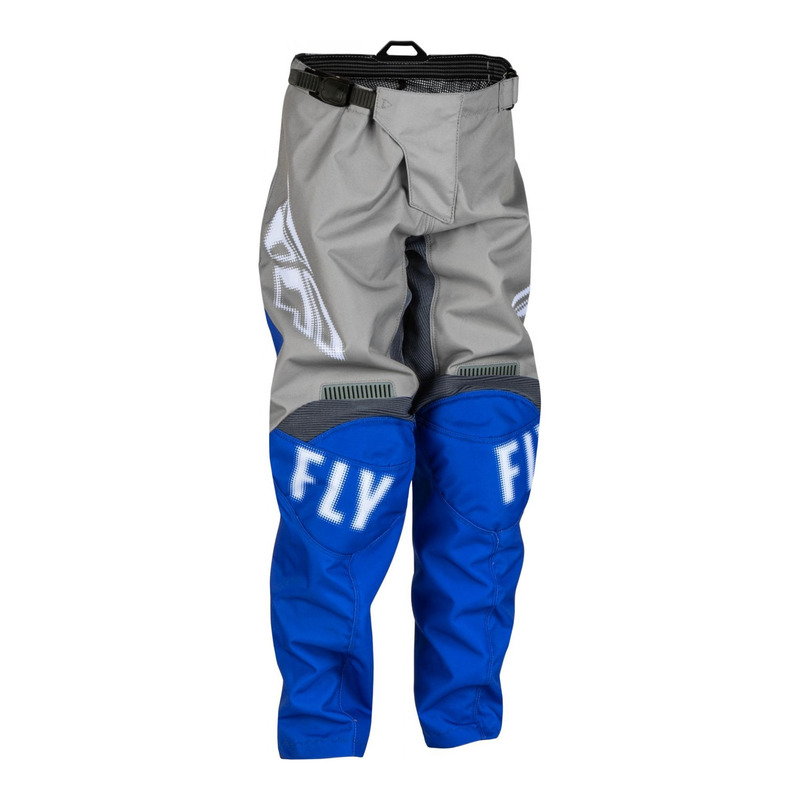 Pantalon cross enfant Fly Racing Youth F-16 gris/bleu