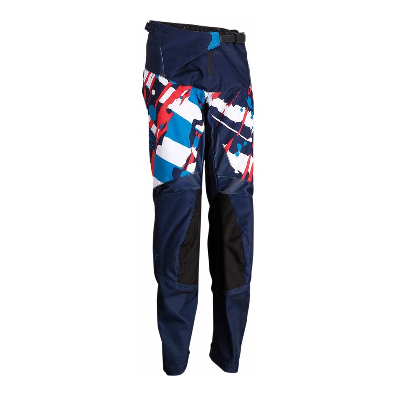Pantalon cross enfant Moose Racing Agroid bleu/rouge/blanc-