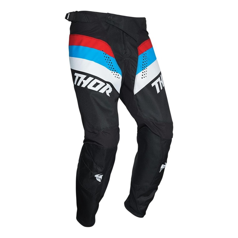Pantalon cross enfant Thor Pulse bleu/rouge/noir- US-24