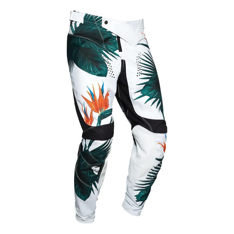 Pantalon cross enfant Thor Pulse Tropix noir/blanc/vert tropic- US-18