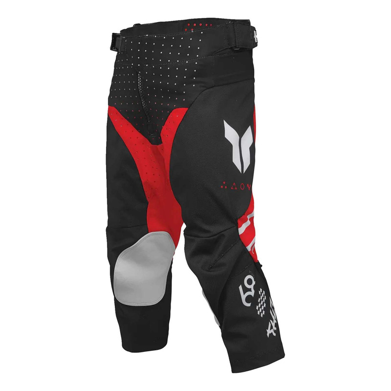 Pantalon cross enfant Thor Youth Launchmode Futura black/red-
