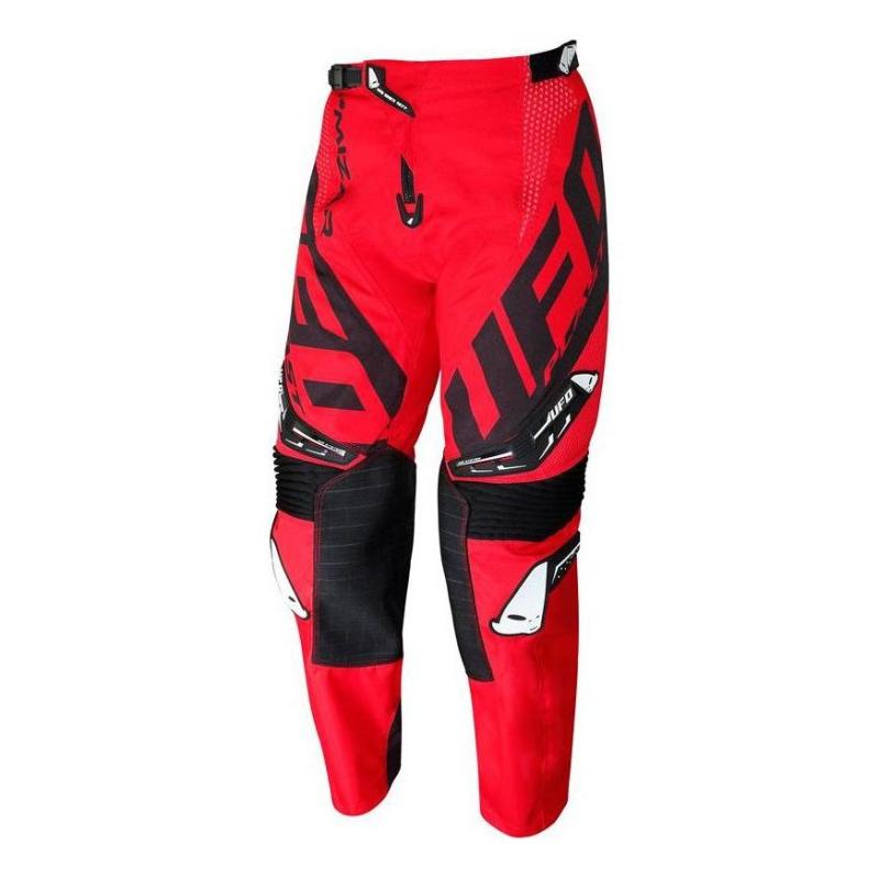 Pantalon cross enfant UFO Mizar Kids rouge- 40