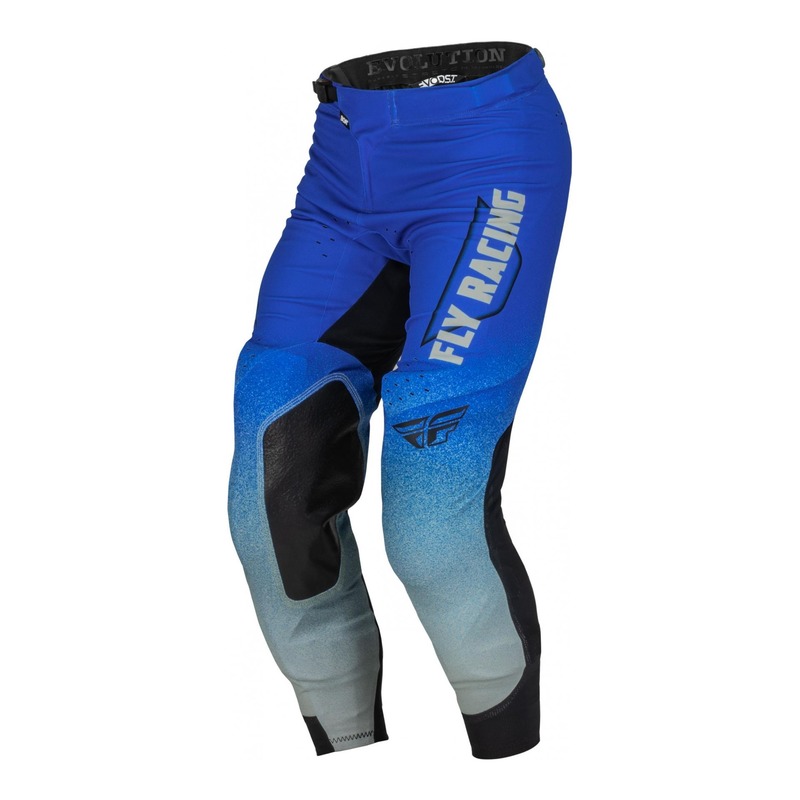 Pantalon cross Fly Racing Evo DST bleu/gris-