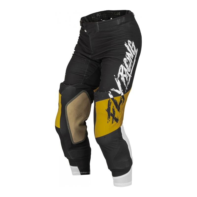 Pantalon cross Fly Racing Evo L.E. Brazen blanc/or/noir-