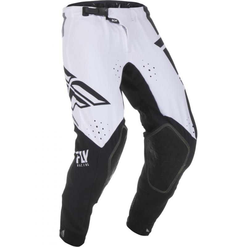 Pantalon cross Fly Racing Evo noir/blanc- US-28